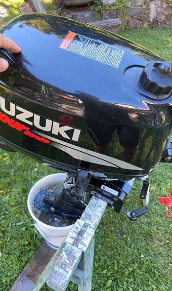 7OC Jolle, Suzuki 4 takt 4hk 2 of 3