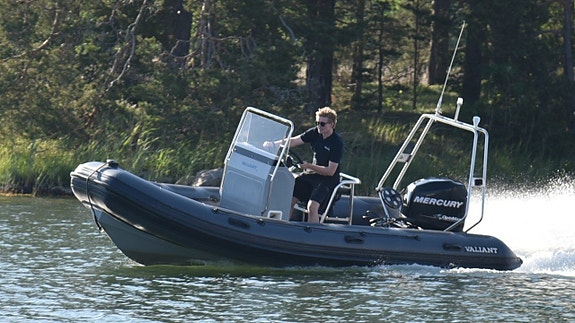 Valiant 570 RIB -2012. Mercury Optimax 125 HK. Gott skick!