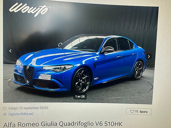 Alfa Romeo Giulia Quadrifoglio 7 of 8