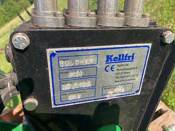 Kellfri Slåtterbalk 160 med egen hydraulik 3 of 9