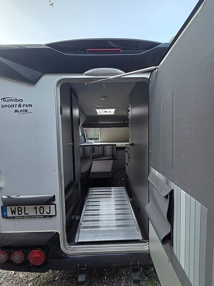 Knaus W05 480 QL Sport & Fun Black Edition 2022 | Solceller | Inverter Specialanpassad med lastramp för MC/rullstol 5 of 20