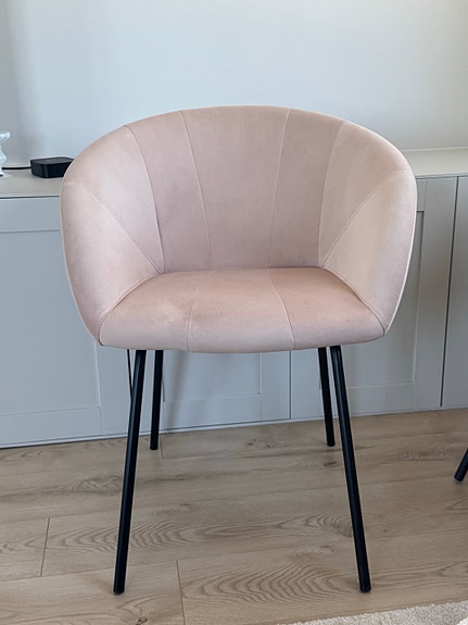 Sammetsstol Åhlens home