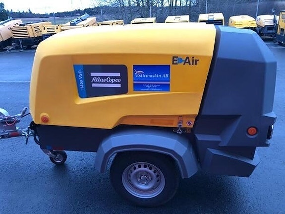 Atlas Copco Generator, Elverk, Compressor, Kompressor 4 of 5