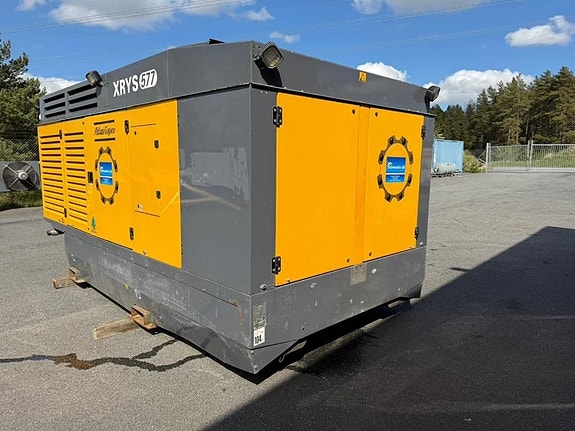 Atlas Copco XRYS 577 diesel compressor, dieselkompressor 2 of 5