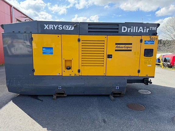 Atlas Copco XRYS 577 diesel compressor, dieselkompressor 3 of 5
