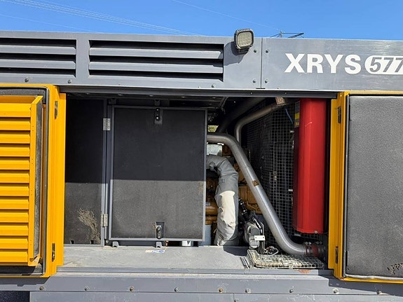 Atlas Copco XRYS 577 diesel compressor, dieselkompressor 14 of 15