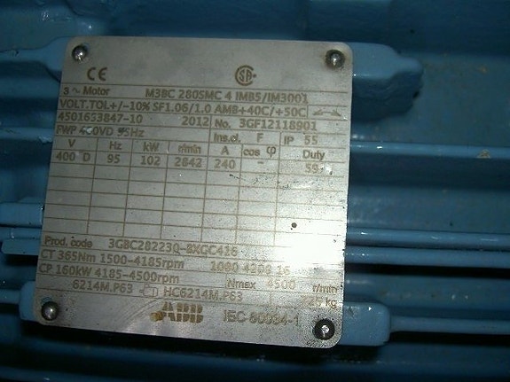 ABB Motor Siemens 8 of 11