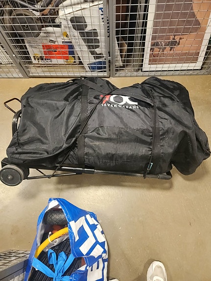 Gummibåt  motor  4 hk, 4 T+ tillbehör. 4 of 6
