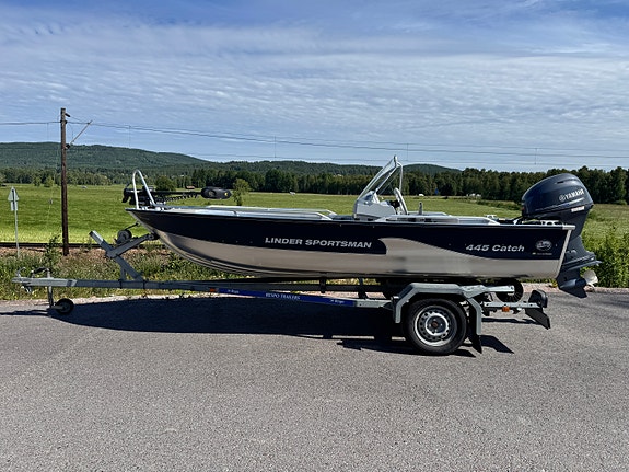 Linder 445 Catch Yamaha F30 -26 NYSKICK! 4 of 10