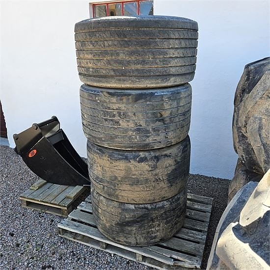 ABC 445/45R19,5 - Fælge med ballondæk 6 stk. / 6 rims with b 2 of 5
