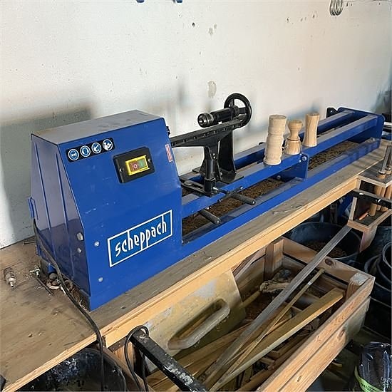 ABC Scheppac - Drejebænk til træ / Wood Turning Lathe 2 of 5