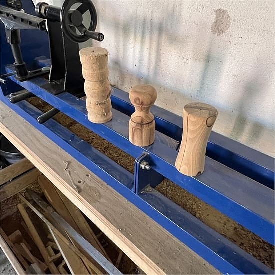 ABC Scheppac - Drejebænk til træ / Wood Turning Lathe 5 of 5