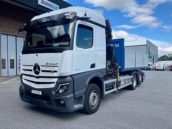 Mercedes-Benz Actros 2845 6x2 Kranväxlare Palfinger