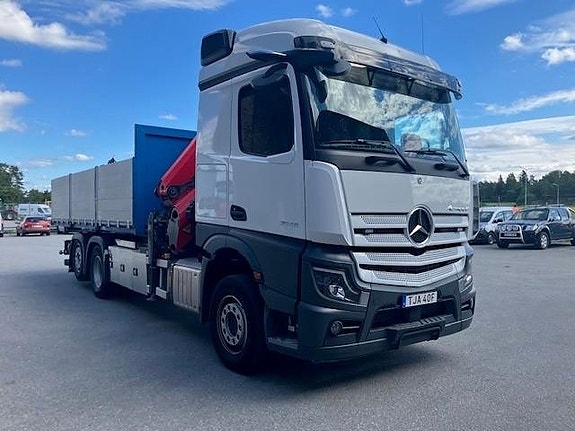 Mercedes-Benz Actros 2845 6x2 Kranväxlare Palfinger 3 of 30