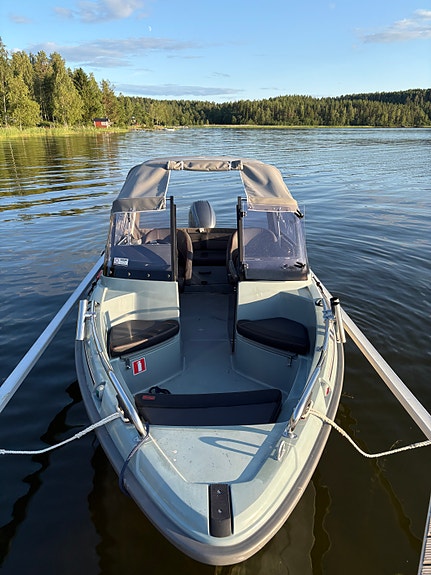 Yamarin Cross BR 49 I fint skicka, endast 93 h, inkl 80-släp 4 of 5