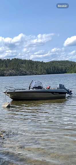Yamarin Cross BR 49 I fint skicka, endast 93 h, inkl 80-släp 3 of 5