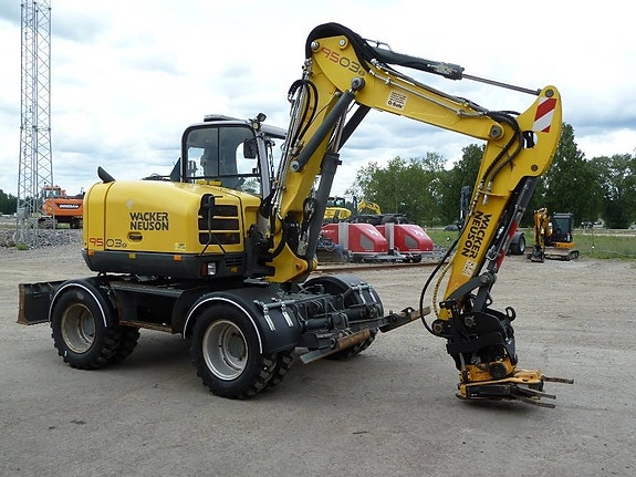Wacker Neuson 9503-2 / 40km/h, Engcon EC209 m. grip 4 of 5