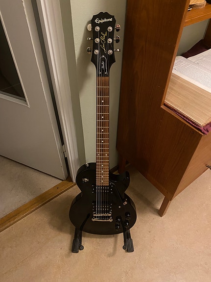 Epiphone Les Paul Studio elgitarr svart