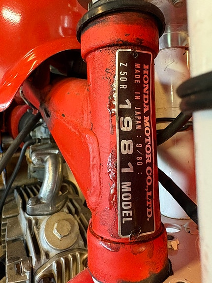 Honda Z50R 5 of 5