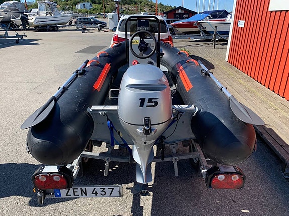 Great White Rib 270 Honda 15Hk inkl 80lm/h trailer 4 of 5