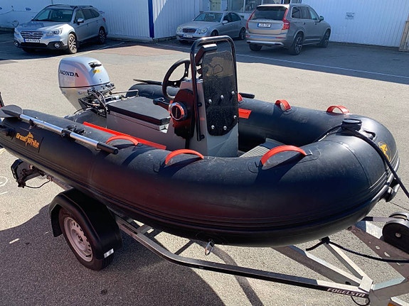 Great White Rib 270 Honda 15Hk inkl 80lm/h trailer 9 of 10