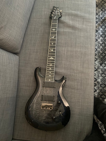 PRS SE Mark Holcomb elgitarr 7-strängad svart
