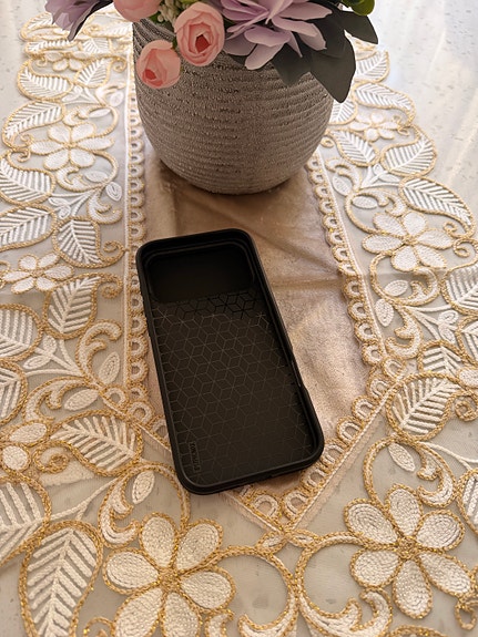 iPhone 17 PRO Max mobilskal svart med ringhållare