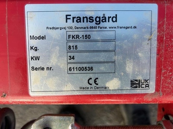 Fransgård FKR-150 KEDJERÖJARE 4 of 4
