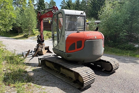 Wacker Neuson 75 Z3 inkl 3 redskap, Stållarver 600mm 5 of 5