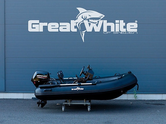 Leveransklar ny Greatwhite ALU300 Comfort med Mercury 20EPT 2 of 3