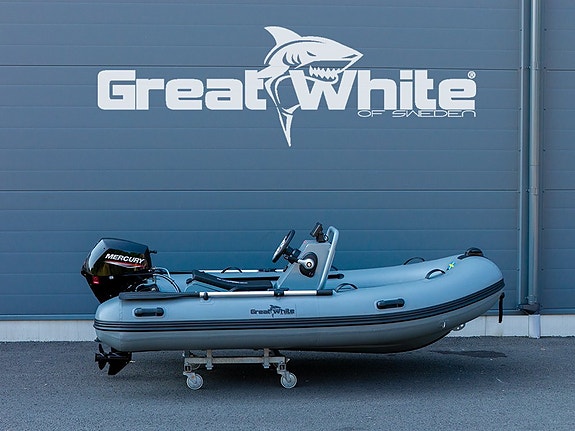 Leveransklar ny Greatwhite ALU330 Jockey med Mercury 20EPT 2 of 3