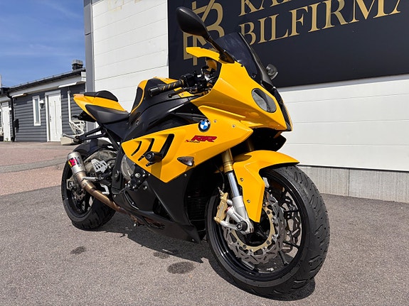 BMW Motorrad S S1000 RR, Fint skick, R&G, Slipon, "Den gula faran" 10 of 11