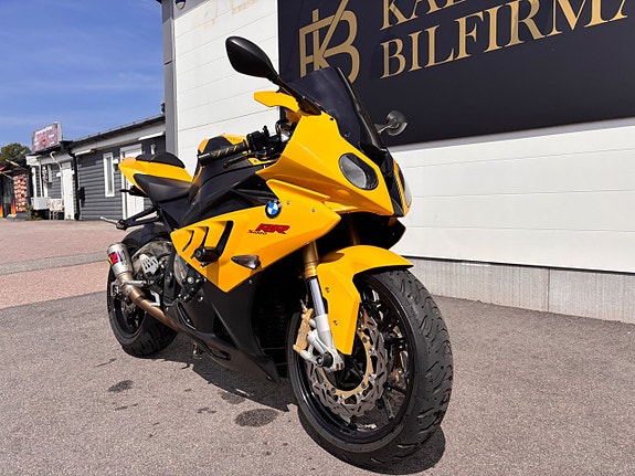 BMW Motorrad S S1000 RR, Fint skick, R&G, Slipon, "Den gula faran" 2 of 11