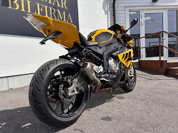 BMW Motorrad S S1000 RR, Fint skick, R&G, Slipon, "Den gula faran" 4 of 11
