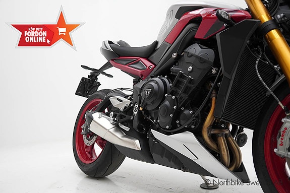 Triumph Street Triple 765RX DEMO Snabb Hemleverans 16 of 23