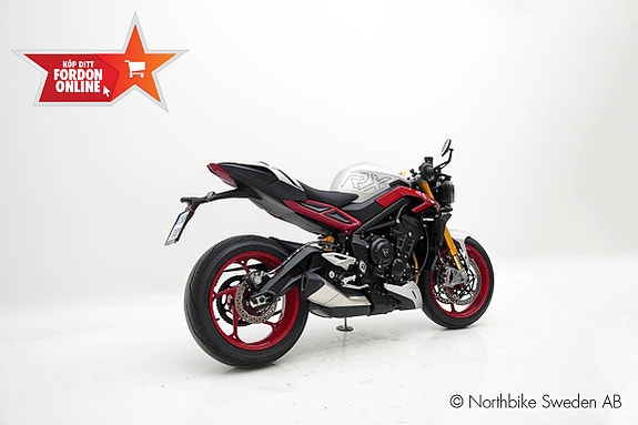 Triumph Street Triple 765RX DEMO Snabb Hemleverans 4 of 23