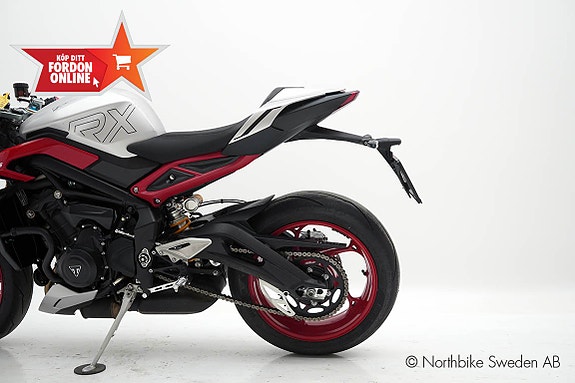 Triumph Street Triple 765RX DEMO Snabb Hemleverans 7 of 23