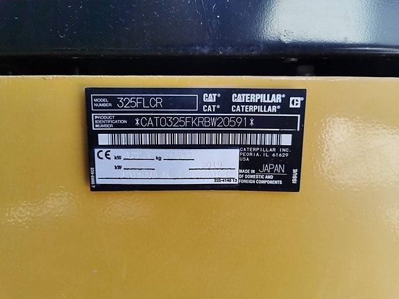 CAT 325 FL CR 8 of 14