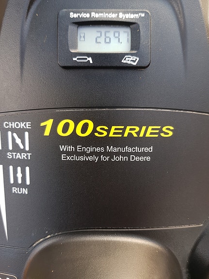 John Deere X165 5 of 5