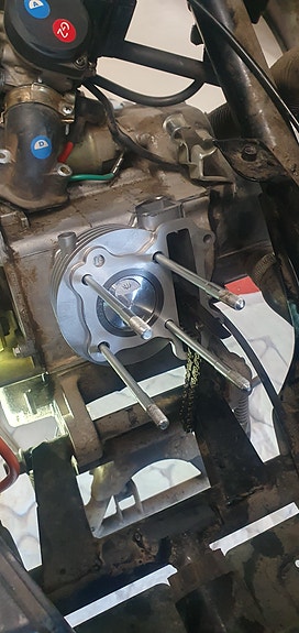Baotian Classic renoverad motor 2 of 5