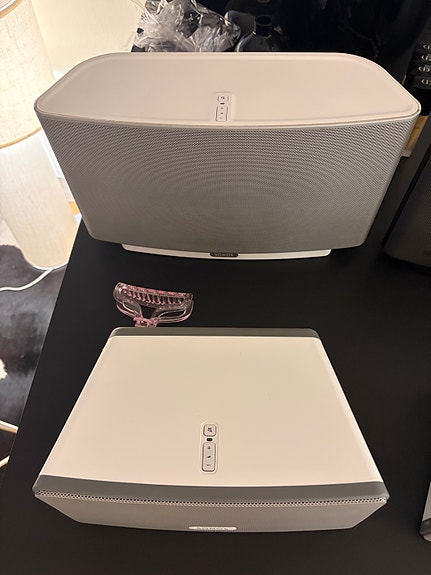 Sonos Play 3 & 5 högtalare vit image 2