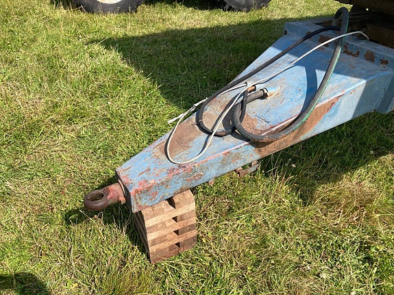 Rejäl Boggikärra med kapell Bromsad 12 of 12
