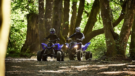 Yamaha YFM R 110 Racing Blue 2 of 5