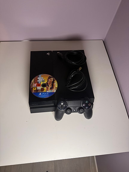 PlayStation 4 + Original DualShock 4 + GTA V image 2