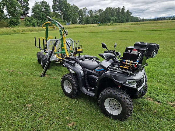 CFMOTO 625 INK SKOGSVAGN 3TON KRAN 4,2 M *VISNINGS EX* 11 of 11