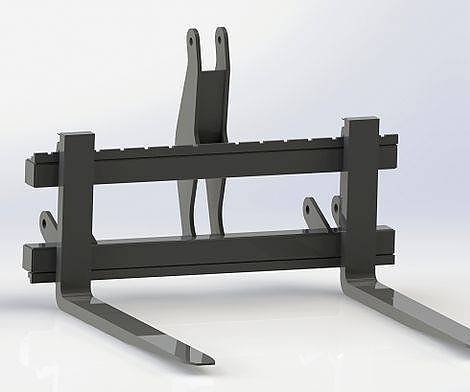 GA Pallgaffelset 3-punkt 1200/1200