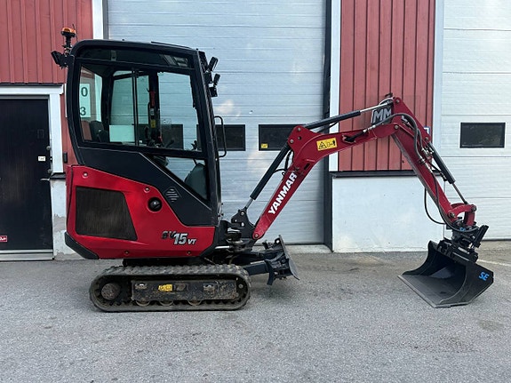 Yanmar SV15VT, ny slimtilt, nya skopor 2 of 5