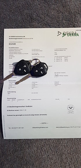 Toyota Avensis 14 of 15