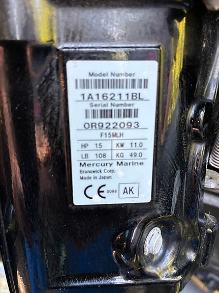 Yam 340 S Mercury  f 15 4 of 8