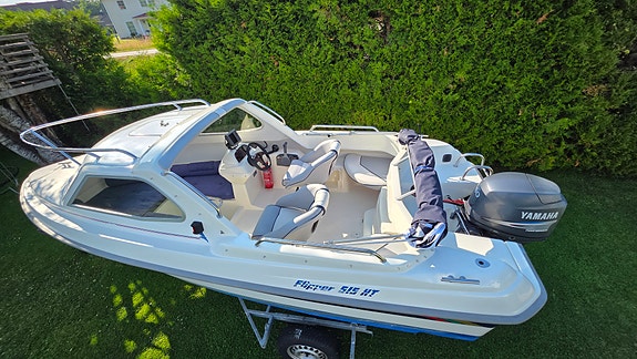 Flipper 515 -04 ,Yamaha 60 Hk -04 " Nytt kapell, m.m 4 of 5